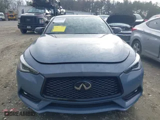 2021 Infiniti Q60 RED SPORT 400 with VIN JN1FV7LKXMM530401, listed as a IAAI auction lot 41409153 with 31,247 mi miles. Bid and sale history available at carsss.com. Image 12.