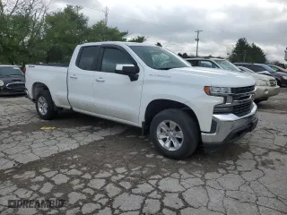 2019 Chevrolet Silverado 1500 LT with VIN 1GCRYDEK6KZ337658, listed as a Copart auction lot 81768684 with 35,115 mi miles and Salvage Title. Bid and sale history available at carsss.com. Image 4.