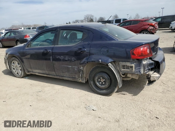 2013 Dodge Avenger SE with VIN 1C3CDZAB4DN652039, listed as a Copart auction lot 48519515 with 171,175 mi miles and Clean Title. Bid and sale history available at carsss.com. Image 2.