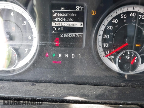 2013 Ram 1500 Express z VIN 1C6RR7KT5DS692688, wystawiony jako IAAI lot #41315199 z przebiegiem 216 438 mil mil oraz . Historia ofert i sprzedaży dostępna na DreamBid. Obrazek 15.