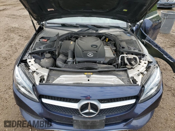 2017 Mercedes-Benz C 300 z VIN WDDWJ4KB0HF413645, wystawiony jako Copart lot #58805635 z przebiegiem 128 052 mil mil oraz Szkoda całkowita • Salvage title. Historia ofert i sprzedaży dostępna na DreamBid. Obrazek 11.