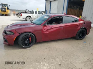 2022 Dodge Charger SRT Hellcat Widebody z VIN 2C3CDXL94NH102719, wystawiony jako Copart lot #47627965 z przebiegiem 22 328 mil mil oraz Czysty tytuł • Clean title. Historia ofert i sprzedaży dostępna na DreamBid. Obrazek 1.
