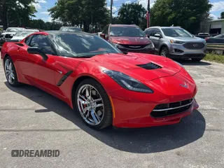 2014 Chevrolet Corvette Z51 3LT with VIN 1G1YM2D70E5104257, listed as a Copart auction lot 52750305 with 65,670 mi miles and Clean title. Bid and sale history available at DreamBid. Image 1.