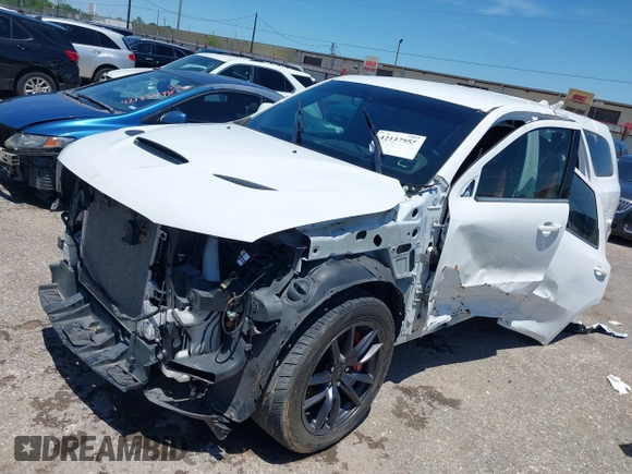 2018 Dodge Durango SRT with VIN 1C4SDJGJ4JC341550, listed as a IAAI auction lot 42147955 with 86,503 mi miles and . Bid and sale history available at DreamBid. Image 17.