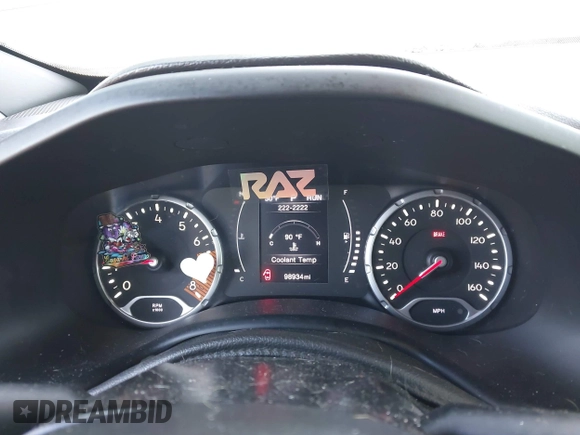 2020 Jeep Renegade Jeepster with VIN ZACNJBAB4LPL22263, listed as a IAAI auction lot 41999042 with 98,934 mi miles and . Bid and sale history available at DreamBid. Image 7.