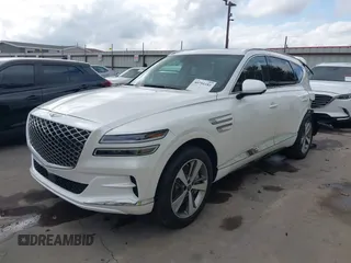 2023 Genesis GV80 with VIN KMUHBDSB2PU105268, listed as a IAAI auction lot 40791181 with 21,569 mi miles and . Bid and sale history available at DreamBid. Image 18.