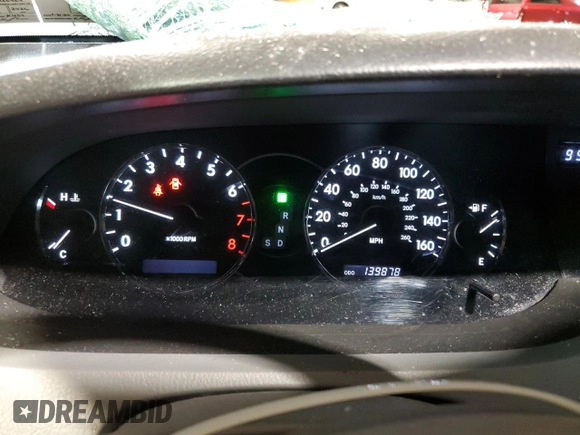 2010 Toyota Avalon XL with VIN 4T1BK3DB3AU360692, listed as a Copart auction lot 54888765 with 139,878 mi miles and Salvage Title. Bid and sale history available at carsss.com. Image 9.