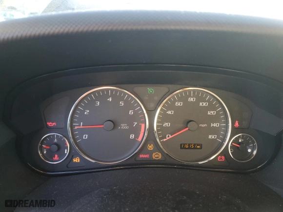 2005 Cadillac CTS with VIN 1G6DP567050175177, listed as a Copart auction lot 46452205 with 116,151 mi miles and Salvage Title. Bid and sale history available at carsss.com. Image 9.