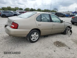 2001 Nissan Altima GXE with VIN 1N4DL01D81C242292, listed as a Copart auction lot 72706494 with 0 mi miles and Salvage Title. Bid and sale history available at carsss.com. Image 3.