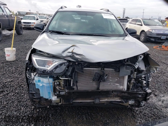 2016 Toyota RAV4 LE with VIN 2T3BFREV1GW492639, listed as a IAAI auction lot 41916461 with 16,380 mi miles. Bid and sale history available at carsss.com. Image 13.