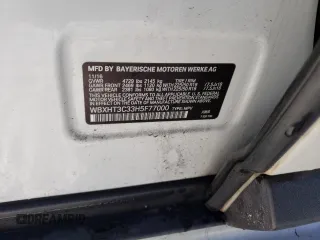 2017 BMW X1 xDrive28i with VIN WBXHT3C33H5F77000, listed as a Copart auction lot 41860993 with 113,553 mi miles. Bid and sale history available at carsss.com. Image 12.