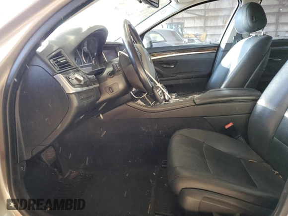 2015 BMW 5 Series 535i with VIN WBA5B1C50FG126420, listed as a Copart auction lot 47316025 with 132,004 mi miles and Salvage Title. Bid and sale history available at carsss.com. Image 7.