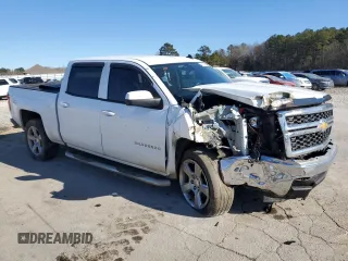 2014 Chevrolet Silverado 1500 LT with VIN 3GCPCREH3EG181056, listed as a Copart auction lot 42415645 with 135,728 mi miles and Salvage Title. Bid and sale history available at DreamBid. Image 4.