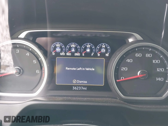 2019 Chevrolet Silverado 1500 High Country with VIN 1GCUYHEL1KZ204249, listed as a IAAI auction lot 41718868 with 36,237 mi miles. Bid and sale history available at carsss.com. Image 16.