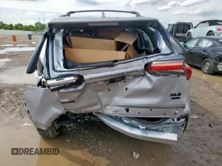 2025 Toyota RAV4 XLE Premium with VIN 2T3A1RFV6SC501208, listed as a Copart auction lot 58130915 with 5,196 mi miles and Salvage title. Bid and sale history available at DreamBid. Image 6.