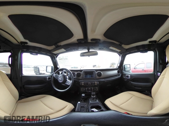 2020 Jeep Gladiator Sport S with VIN 1C6HJTAG8LL141535, listed as a IAAI auction lot 41673860 with 67,160 mi miles. Bid and sale history available at carsss.com. Image 18.