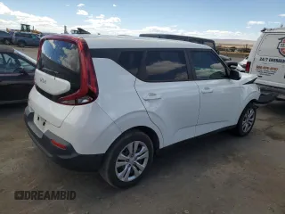 2022 Kia Soul LX with VIN KNDJ23AU8N7157369, listed as a Copart auction lot 48493905 with 104,464 mi miles and Salvage Title. Bid and sale history available at carsss.com. Image 3.