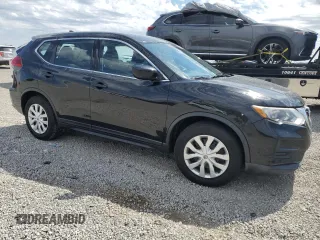 2017 Nissan Rogue SV with VIN KNMAT2MT3HP541834, listed as a Copart auction lot 50585425 with 169,432 mi miles and Salvage title. Bid and sale history available at DreamBid. Image 4.