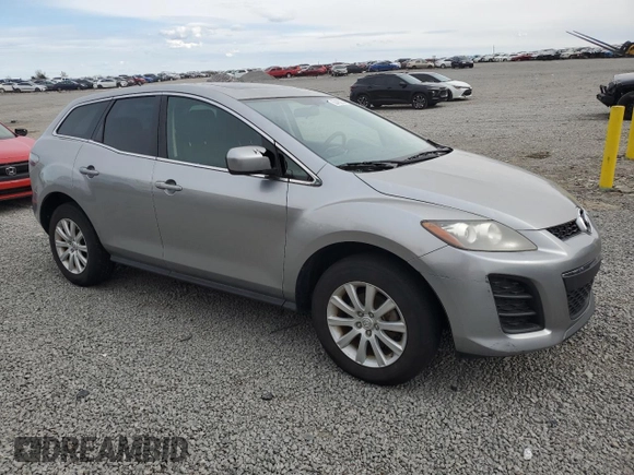 2011 Mazda CX-7 i Sport with VIN JM3ER2B51B0358508, listed as a Copart auction lot 50466235 with 134,630 mi miles and Salvage Title. Bid and sale history available at carsss.com. Image 4.