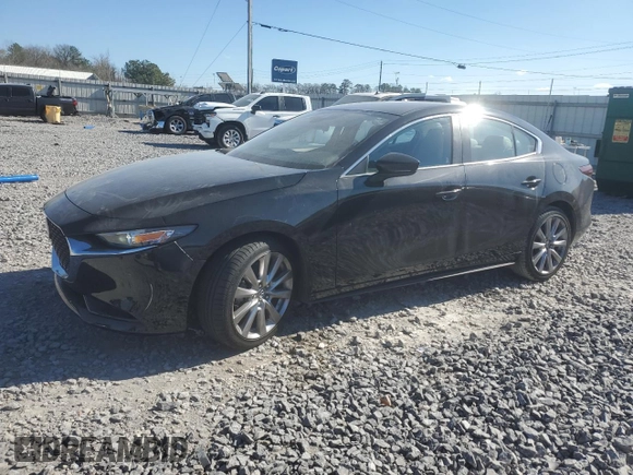 2019 Mazda 3 w/Select with VIN JM1BPACL1K1113212, listed as a Copart auction lot 46550665 with 33,092 mi miles and Salvage Title. Bid and sale history available at carsss.com. Image 1.