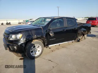 2022 Chevrolet Colorado 2WD LT with VIN 1GCGSCEA2N1101649, listed as a Copart auction lot 51707135 with 61,190 mi miles and Salvage title. Bid and sale history available at DreamBid. Image 1.