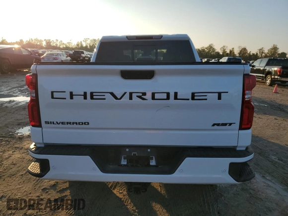 2023 Chevrolet Silverado 1500 RST with VIN 2GCUDEEDXP1145916, listed as a Copart auction lot 81837204 with Not Provided miles and Salvage Title. Bid and sale history available at DreamBid. Image 6.
