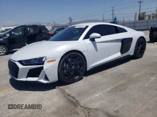 2023 Audi R8 performance quattro z VIN WUACEAFX9P7900103, wystawiony jako Copart lot #57456835 z przebiegiem 5 220 mil mil oraz Szkoda całkowita • Salvage title. Historia ofert i sprzedaży dostępna na DreamBid. Obrazek 1.