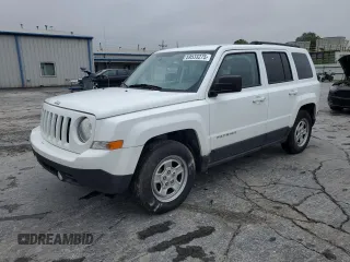 2016 Jeep Patriot Sport z VIN 1C4NJPBB0GD537075, wystawiony jako Copart lot #59533275 z przebiegiem 102 499 mil mil oraz Szkoda całkowita • Salvage title. Historia ofert i sprzedaży dostępna na DreamBid. Obrazek 1.