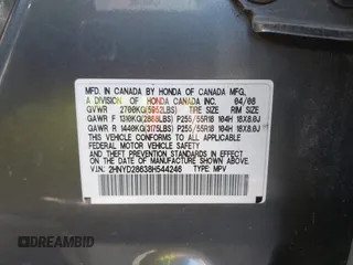2008 Acura MDX Tech/Pwr Tail Gate with VIN 2HNYD28638H544246, listed as a IAAI auction lot 42096525 with 133,727 mi miles. Bid and sale history available at carsss.com. Image 9.
