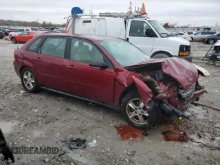 2005 Chevrolet Malibu Maxx LS with VIN 1G1ZT64845F129454, listed as a Copart auction lot 81922204 with 4,777 mi miles and Salvage Title. Bid and sale history available at carsss.com. Image 4.