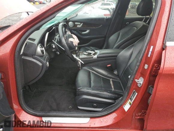 2017 Mercedes-Benz C 300 z VIN 55SWF4KB5HU216372, wystawiony jako Copart lot #59133715 z przebiegiem 96 762 mil mil oraz Szkoda całkowita • Salvage title. Historia ofert i sprzedaży dostępna na DreamBid. Obrazek 7.