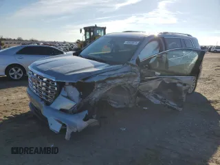 2024 GMC Acadia FWD Denali z VIN 1GKENLKS8RJ182663, wystawiony jako Copart lot #43533075 z przebiegiem Nie podano mil oraz Szkoda całkowita • Salvage title. Historia ofert i sprzedaży dostępna na DreamBid. Obrazek 1.