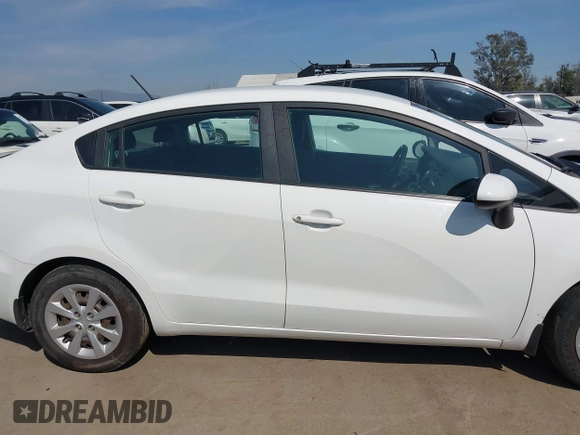 2017 Kia Rio LX with VIN KNADM4A37H6025960, listed as a IAAI auction lot 41975223 with 112,474 mi miles. Bid and sale history available at carsss.com. Image 14.