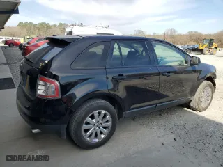 2007 Ford Edge SEL with VIN 2FMDK38C47BA63683, listed as a Copart auction lot 46981165 with 182,661 mi miles and Salvage Title. Bid and sale history available at carsss.com. Image 3.
