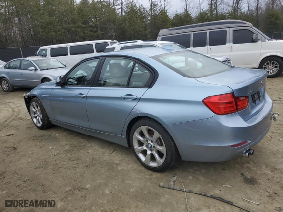 2015 BMW 3 Series 328i xDrive with VIN WBA3B3C58FJ985034, listed as a Copart auction lot 44684405 with 75,408 mi miles and Salvage Title. Bid and sale history available at carsss.com. Image 2.