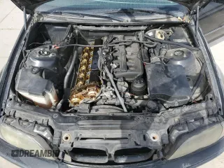 2002 BMW 3 Series 325i with VIN WBAEV33482KL58443, listed as a Copart auction lot 47483025 with 0 mi miles and Salvage Title. Bid and sale history available at carsss.com. Image 11.