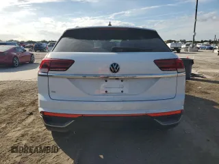 2023 Volkswagen Atlas SE with VIN 1V2WC2CA5PC225975, listed as a Copart auction lot 41335725 with 11,374 mi miles and Salvage title. Bid and sale history available at DreamBid. Image 6.