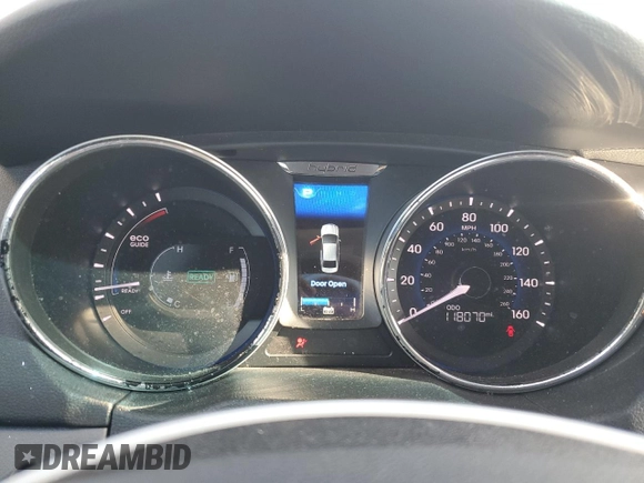2014 Hyundai Sonata Hybrid Limited with VIN KMHEC4A47EA111129, listed as a Copart auction lot 47437535 with 118,070 mi miles and Clean Title. Bid and sale history available at carsss.com. Image 9.