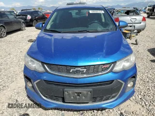 2018 Chevrolet Sonic LT with VIN 1G1JD6SB1J4115929, listed as a Copart auction lot 68690124 with 98,532 mi miles and Salvage title. Bid and sale history available at DreamBid. Image 5.