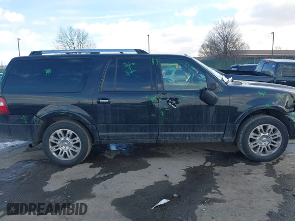 2013 Ford Expedition Max Limited with VIN 1FMJK2A50DEF32700, listed as a IAAI auction lot 41431440 with 269,147 mi miles and . Bid and sale history available at DreamBid. Image 13.