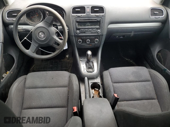 2014 Volkswagen Golf with VIN WVWDB7AJ0EW001424, listed as a Copart auction lot 62420115 with 69,109 mi miles and Salvage title. Bid and sale history available at DreamBid. Image 8.