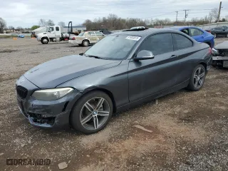 2017 BMW 2 Series 230i with VIN WBA2F9C52HV664153, listed as a Copart auction lot 51953875 with 71,904 mi miles and Salvage Title. Bid and sale history available at carsss.com. Image 1.