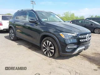 2024 Mercedes-Benz GLE 350 z VIN 4JGFB4FBXRB163210, wystawiony jako IAAI lot #42129298 z przebiegiem 8 630 mil mil oraz . Historia ofert i sprzedaży dostępna na DreamBid. Obrazek 1.