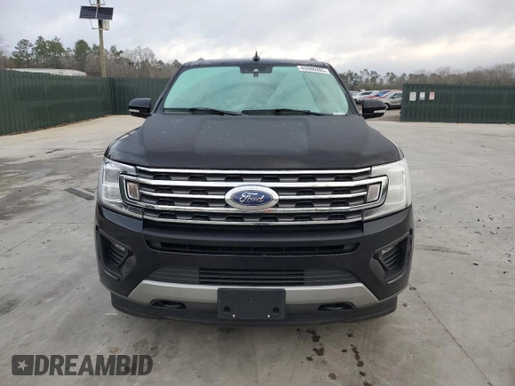 2021 Ford Expedition Max XLT with VIN 1FMJK1JT7MEA19405, listed as a Copart auction lot 43986285 with 94,236 mi miles and Salvage Title. Bid and sale history available at DreamBid. Image 5.