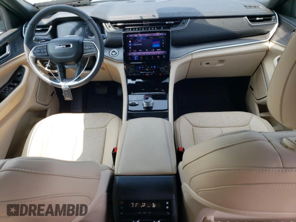 2025 Jeep Grand Cherokee Limited z VIN 1C4RJKBG9S8635667, wystawiony jako Copart lot #59854665 z przebiegiem 6 250 mil mil oraz Szkoda całkowita • Salvage title. Historia ofert i sprzedaży dostępna na DreamBid. Obrazek 8.