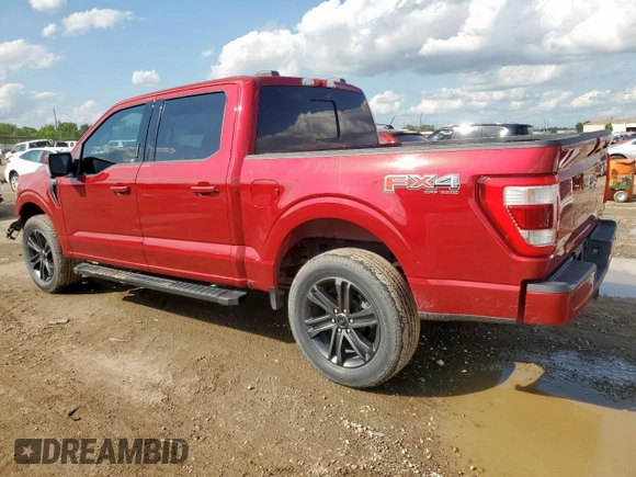 2022 Ford F-150 XL with VIN 1FTFW1E88NFA11166, listed as a Copart auction lot 58990555 with 49,445 mi miles and Clean title. Bid and sale history available at DreamBid. Image 2.