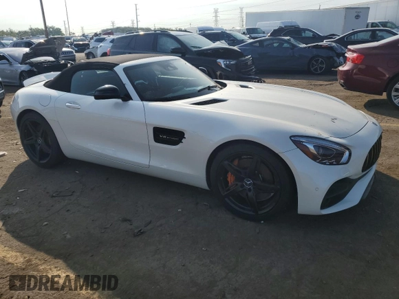 2018 Mercedes-Benz AMG GT AMG GT z VIN WDDYK7HA5JA018630, wystawiony jako Copart lot #67738304 z przebiegiem Nie podano mil oraz Czysty tytuł • Clean title. Historia ofert i sprzedaży dostępna na DreamBid. Obrazek 4.