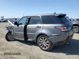 2016 Land Rover Range Rover Sport Dynamic with VIN SALWR2EF0GA581747, listed as a Copart auction lot 52341275 with Not Provided miles and Salvage Title. Bid and sale history available at DreamBid. Image 2.