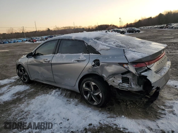 2021 Hyundai Elantra Limited with VIN 5NPLP4AG6MH024310, listed as a Copart auction lot 86559134 with 115,215 mi miles and Salvage Title. Bid and sale history available at DreamBid. Image 2.