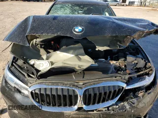 2019 BMW 3 Series 330i with VIN 3MW5R1J55K8B03545, listed as a Copart auction lot 47747775 with 0 mi miles and Salvage Title. Bid and sale history available at carsss.com. Image 13.